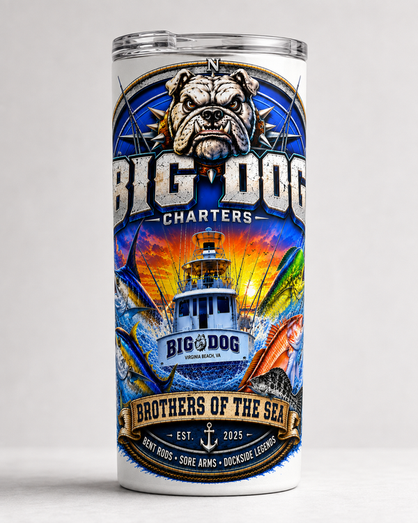 BIG DOG TUMBLER 20 OZ