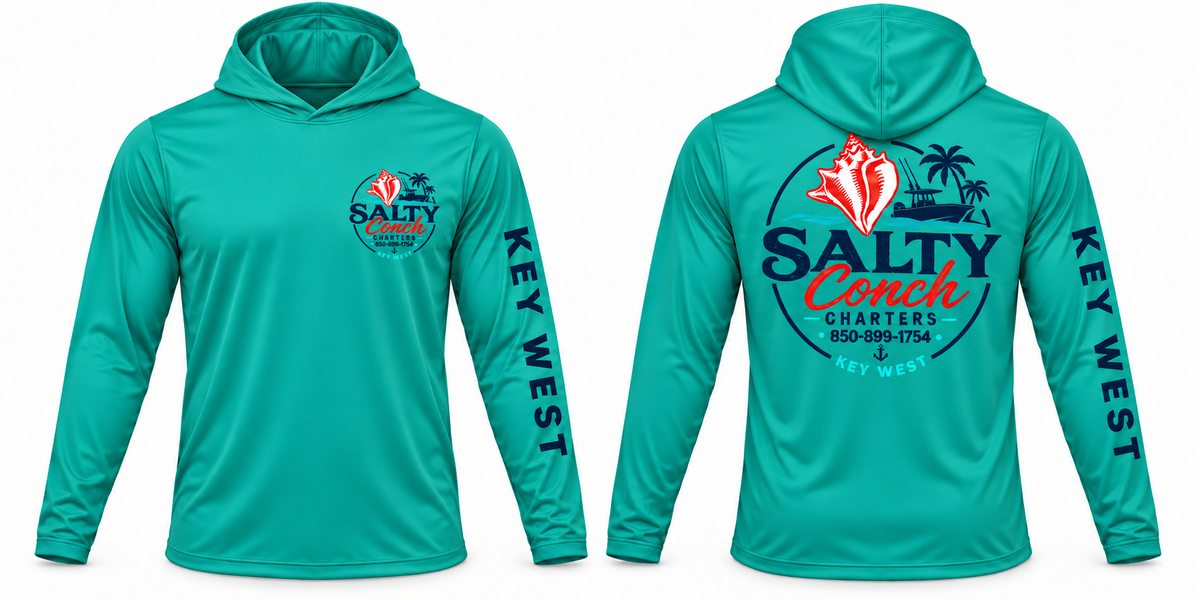 SALTY CONCH HOODIE DRI FIT