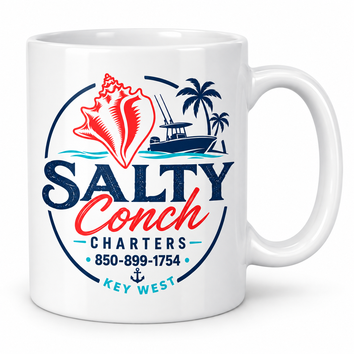 SALTY CONCH COFFEE CUP