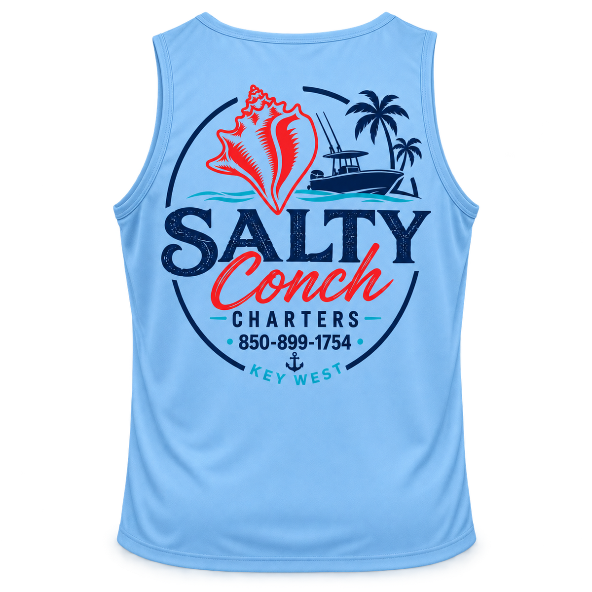 SALTY CONCH TANK TOPS