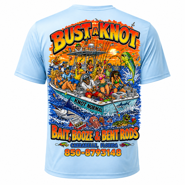 knot normal blue