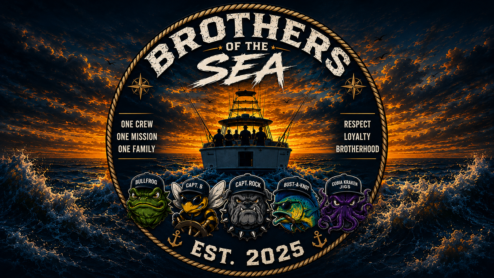 Brothers of the Sea Logo
